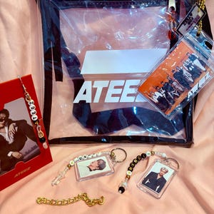 ATEEZ inspirierte Konzerttasche, KPop Konzerttasche, ATEEZ Stadion Tasche, Ateez Tasche, Ateez Tragetasche Bild 6