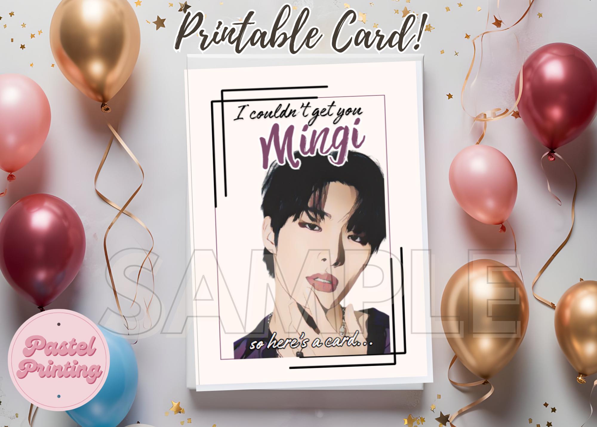 Ateez Birthday Card - Etsy