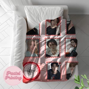 Stray Kids Blanket,Kpop Blanket, Stray Kids Merch, Kpop Fan Gift