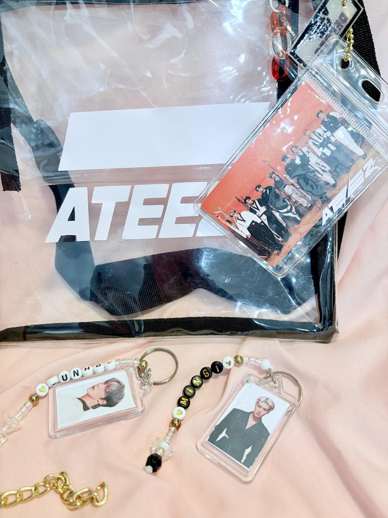 ATEEZ inspirierte Konzerttasche, KPop Konzerttasche, ATEEZ Stadion Tasche, Ateez Tasche, Ateez Tragetasche Bild 8