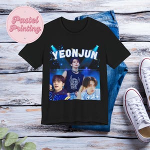 Yeonjun  Shirt, TXT Shirt, Tomorrow x Together, TXT Merch, TXT Fan Gift, Kpop Fan Shirt, Kpop Bootleg Shirt