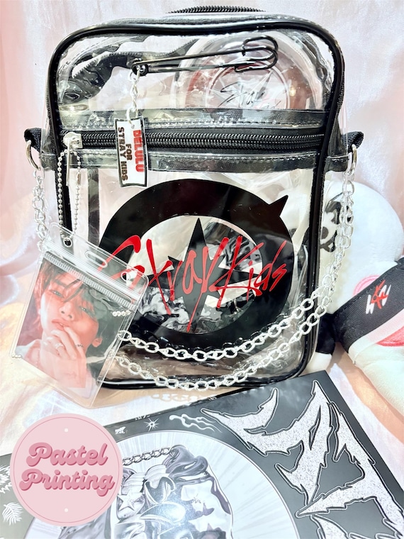 Stray Kids Inspired Concert Bag, KPop Concert Bag, SKZ Stadium Bag, Stray Kids Bag, Stray Kids Tote Bag