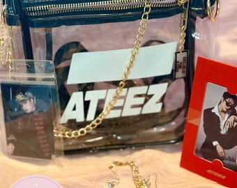 ATEEZ Inspired Concert Bag, KPop Concert Bag, ATEEZ Stadium Bag, Ateez Bag, Ateez Tote Bag