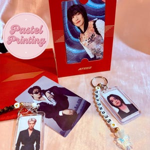 Ateez  Keychain,Ateez Golden Hour Inspired Keychains, Ateez Concert Keychains, Kpop Keychains