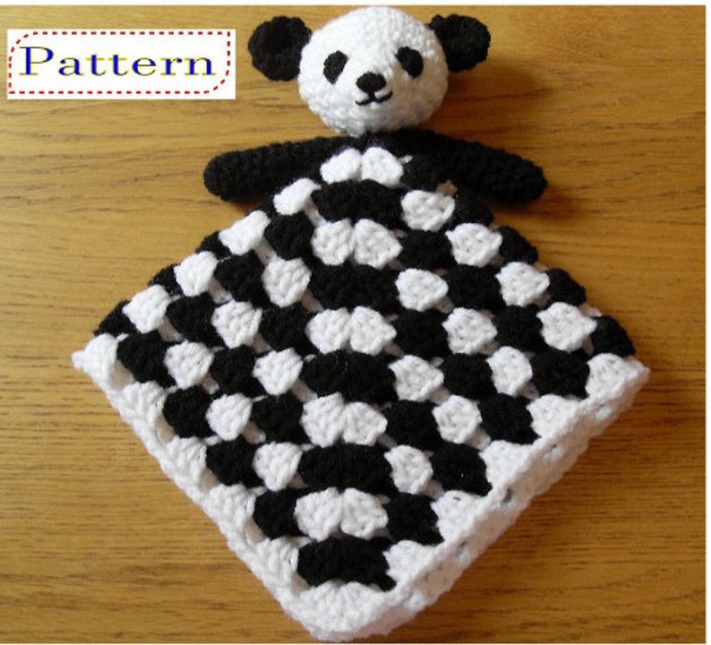 panda comforter baby