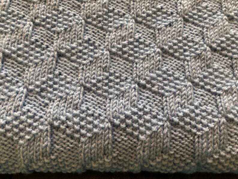 Easy Baby Blanket KNITTING PATTERNS Beginner Friendly Etsy UK