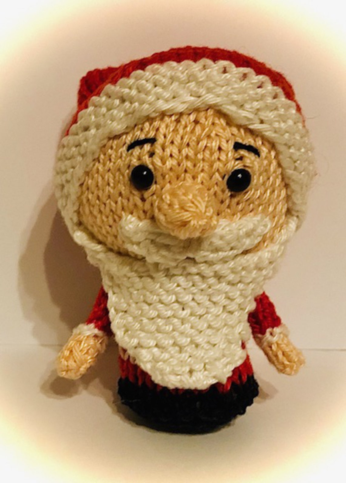 Christmas Decorations Knitting Patterns Set 1 Santa Mrs Etsy UK