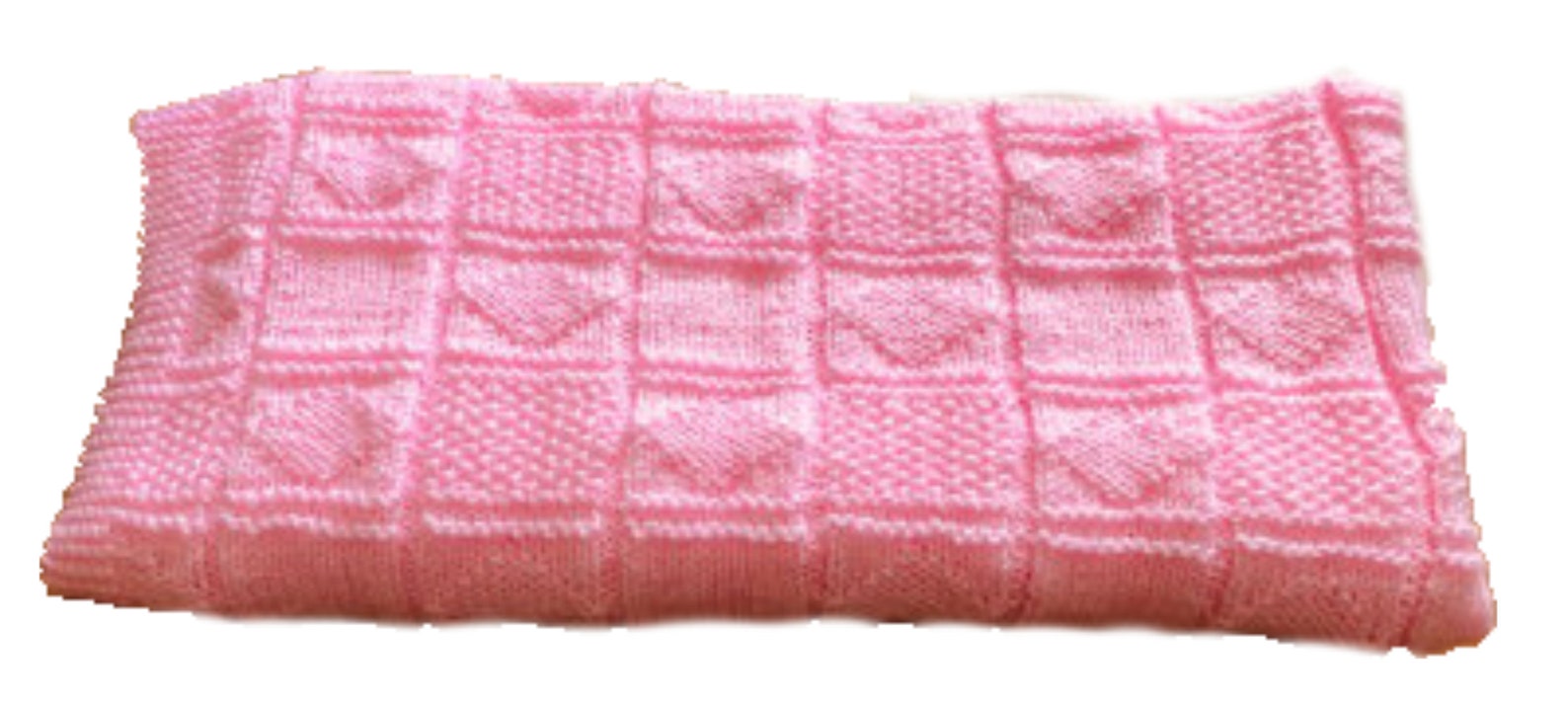 Easy Knit and Purl Baby Blanket KNITTING PATTERNS Etsy