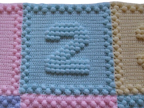 Baby blanket with numbers deals