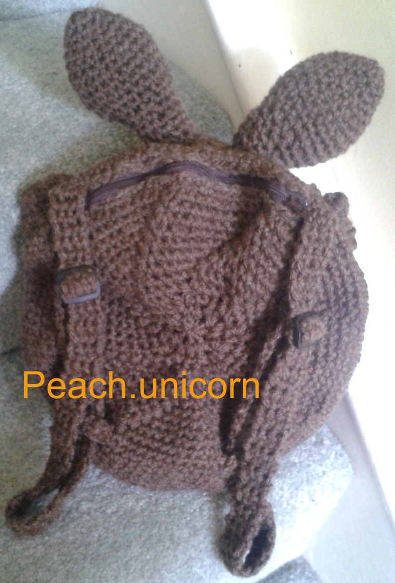 Rabbit Bag Crochet PATTERN Toddlers Amigurumi Bunny Backpack | Etsy