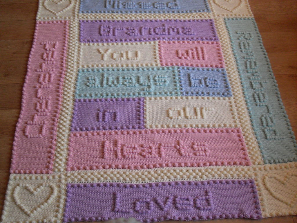 CROCHET PATTERN Remembrance GRANDMA Lap Blanket by Etsy UK