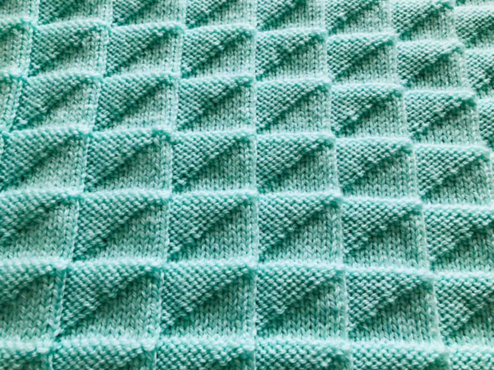 Easy Baby Blanket KNITTING PATTERNS Beginner Friendly Simple Etsy UK