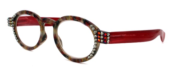 Sephora lunettes de lecture bling pour femmes W diamant noir volcan veritables cristaux europeens 1 25 3 grossissement NY Fifth Avenue Etsy France