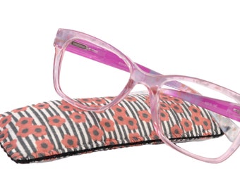 Azul, (Premium) Reading Glasses High End Reading Glass +1.25 to +4 magnifying glasses, Square. optical Frames