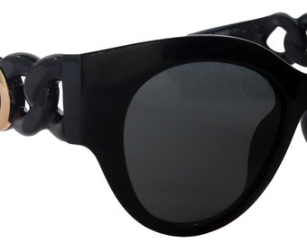 Athena's, High-End Line Bifocal (Clear On Top) Sun Readers for Women OR Non-Bifocal Readers Sunglasses (Black ) NY Fifth Avenue