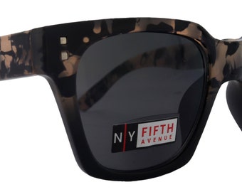 Ravello, High-End Line Bifocal (Clear On Top) Sun Readers for Women OR Non-Bifocal Readers Sunglasses (Tortoiseshell Black ) NY Fifth Avenue