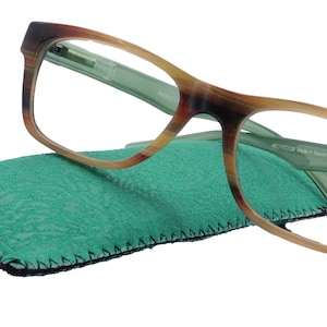 Kelly, (Premium) Reading Glasses High End Readers +1.25 to +4 Magnifying (Brown ) Square. Optical Frames, NY Fifth Avenue.