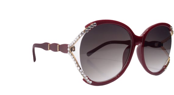 SOJOS Retro Ovale Strass Smalto Metallo Occhiali Da Sole Per Le Donne 90 Stili Bling Disco Trendy Occhiali Da Sole Per Le Donne Con Viso Largo SJ1205