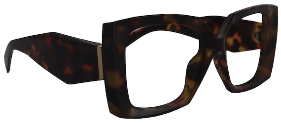 Penelope Tortoiseshell Large Oversized Reading Glasses  display picture 3