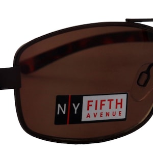 Durango,  High-End Men's  Reading Sunglasses (Brown) by NY Fifth Avenue"