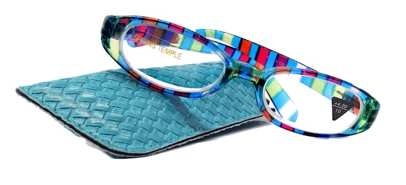 Isabella gafas de lectura premium lector de moda rosa morado