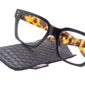 Ravello Line Bifocal Premium  Reading Glasses, High-End Readers +1.25 to +3.50 Magnifying, Fashion Square (Black Tortoise) NY Fifth Avenue