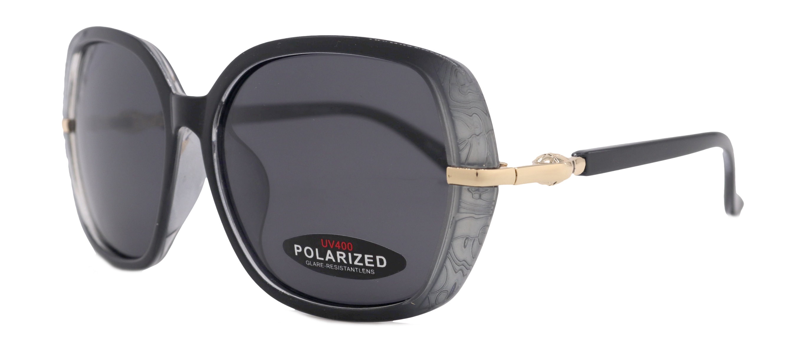 Occhiali Da Sole Quadrati In Metallo Con Lenti Polarizzate UV400 – Colori Multipli Per Donna