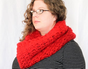 Patron de col en dentelle au crochet : écharpe super volumineuse (Patron PDF)