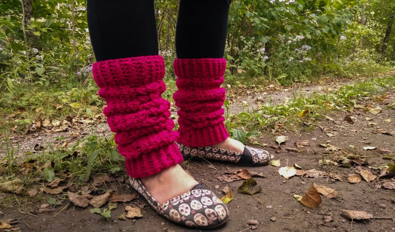 Crochet Leg Warmers Crochet Pattern image 3