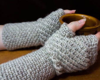 Patron de mitaines au crochet