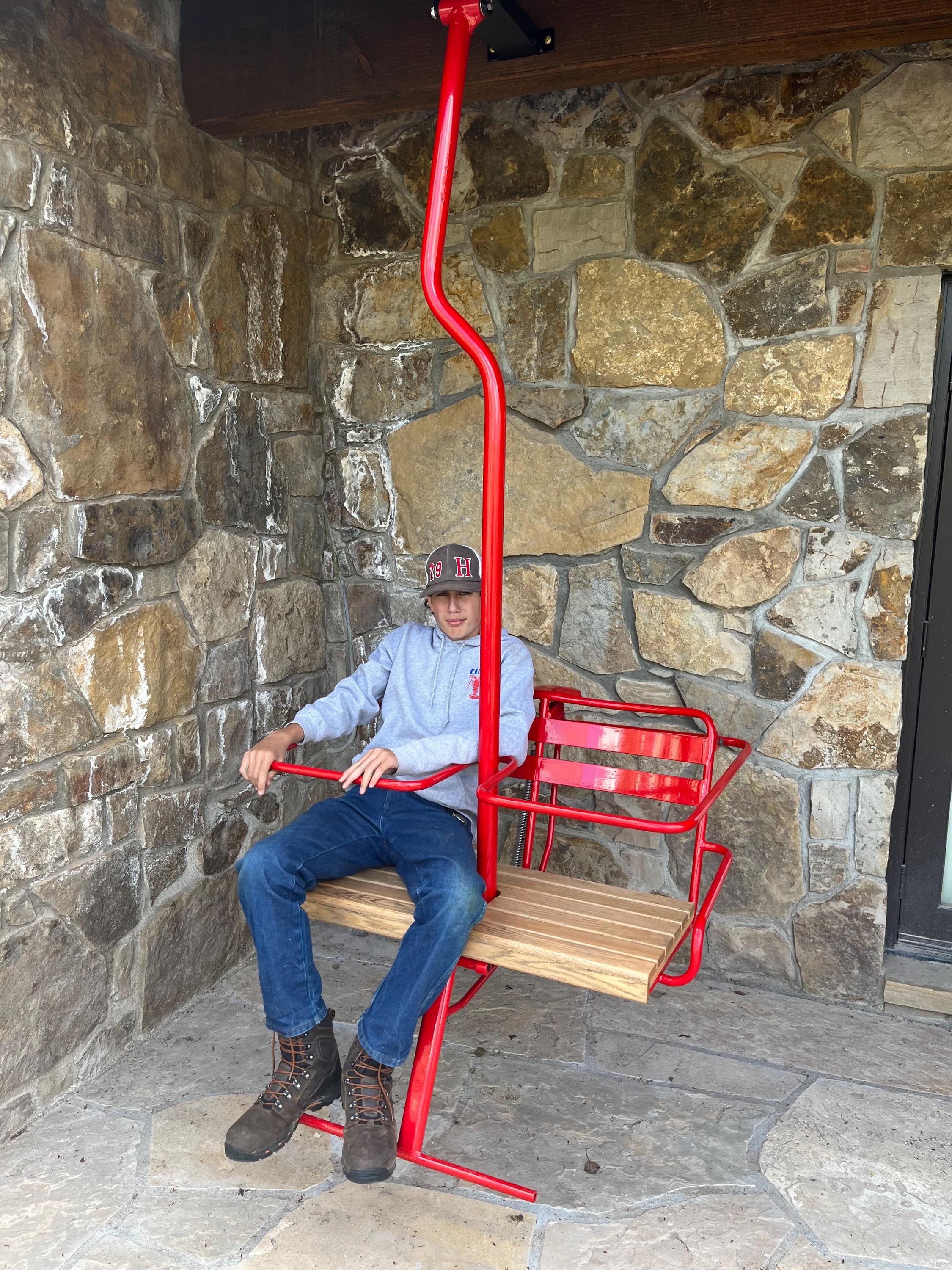 Vintage Ski Lift Chair Swing From the 1960-1970. - Etsy
