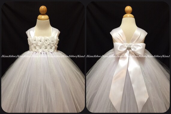 Flower Girl Tutu Dress - Rosita