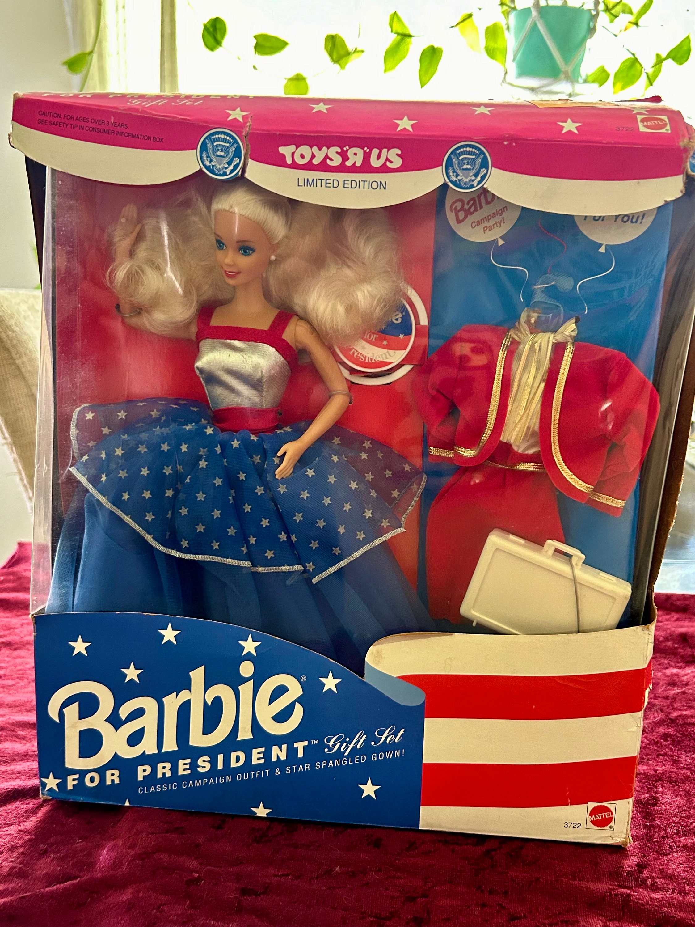 Barbie for President Etsy