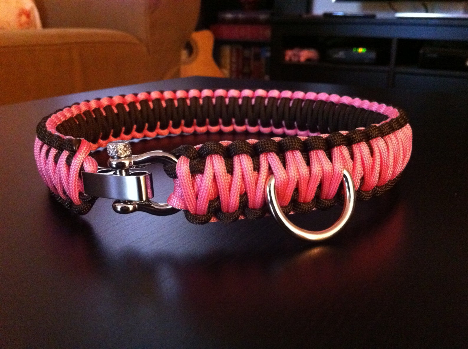 Custom Paracord Dog Collars by LEVERAGE550 Etsy