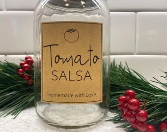 Custom Salsa Label