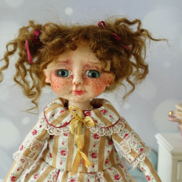 Wood Art Doll Etsy