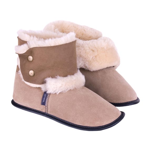 luxury slipper boots
