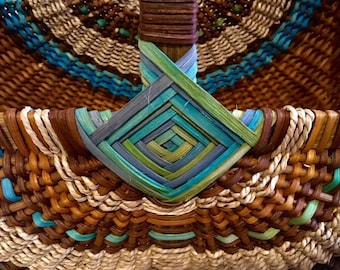 Space Dyed Schilf - rund, flach-flach, flach-oval in allen Größen, Korbzubehör, gefärbtes Rohmaterial zum Korbflechten