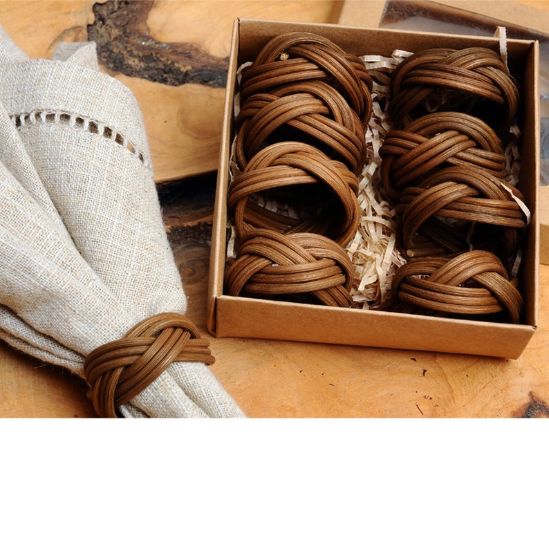 Napkin Rings, Set of 8 , Housewarming Unique Gift, Napkin Rings, Set of