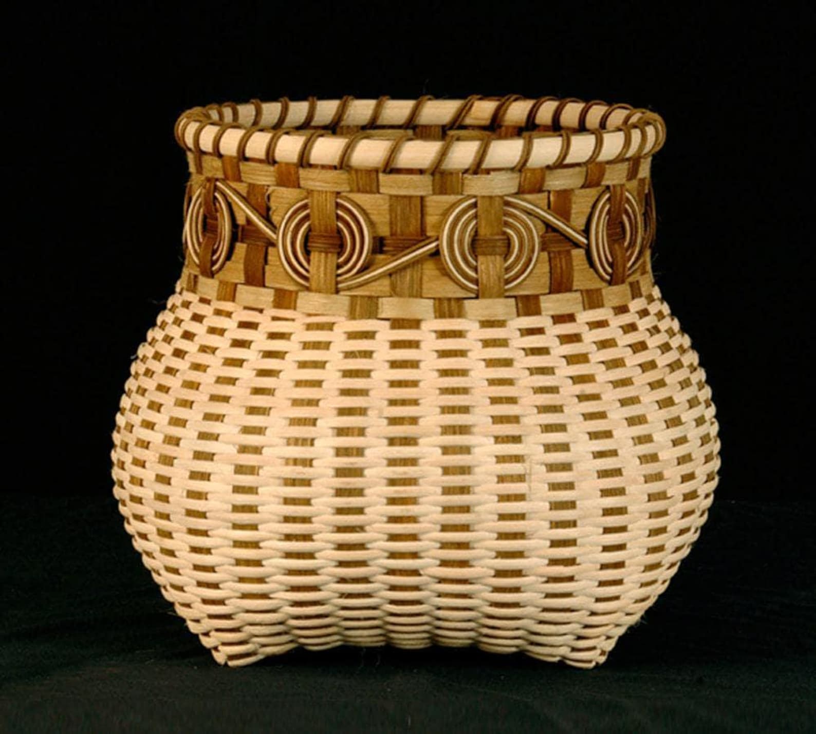 Modern Reed Basket, Hand Woven Basket, Vintage Woven Basket, Storage ...