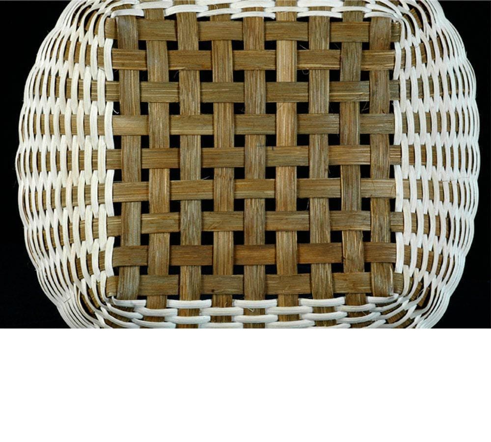 Modern Reed Basket, Hand Woven Basket, Vintage Woven Basket, Storage ...