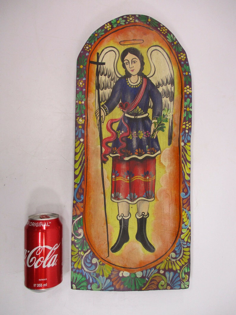 19 Hand Painted Wood Dough Bowl Handpainted Wall | Etsy