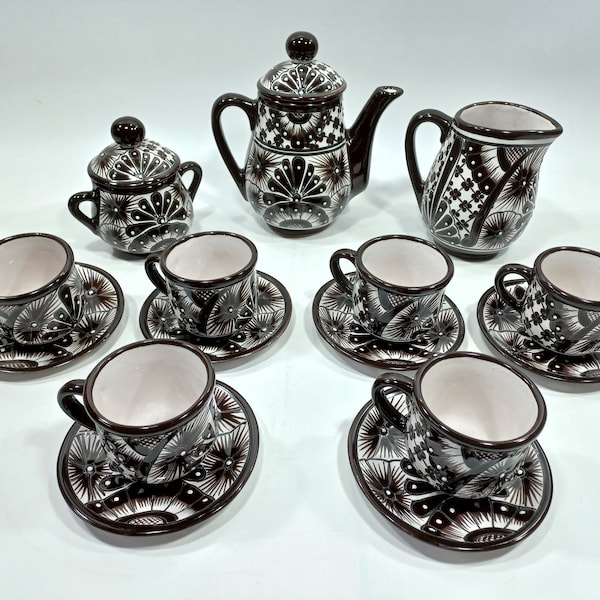 Mexican Tea Set - Etsy