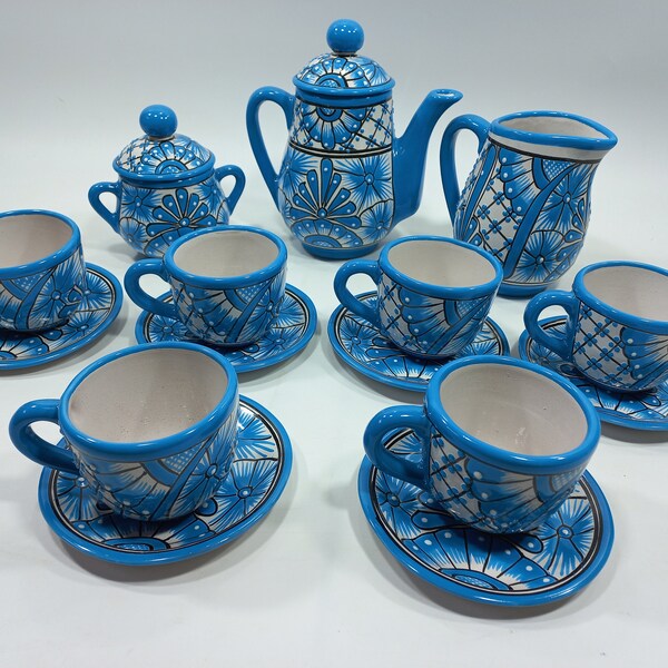 Mexican Tea Set - Etsy