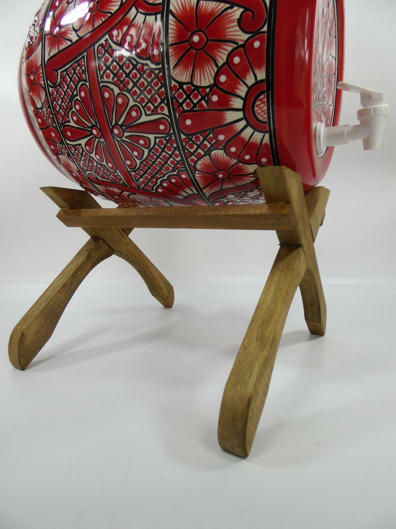 WATER CROCK Talavera Mexican Pottery WATER Dispenser Glazed Etsy