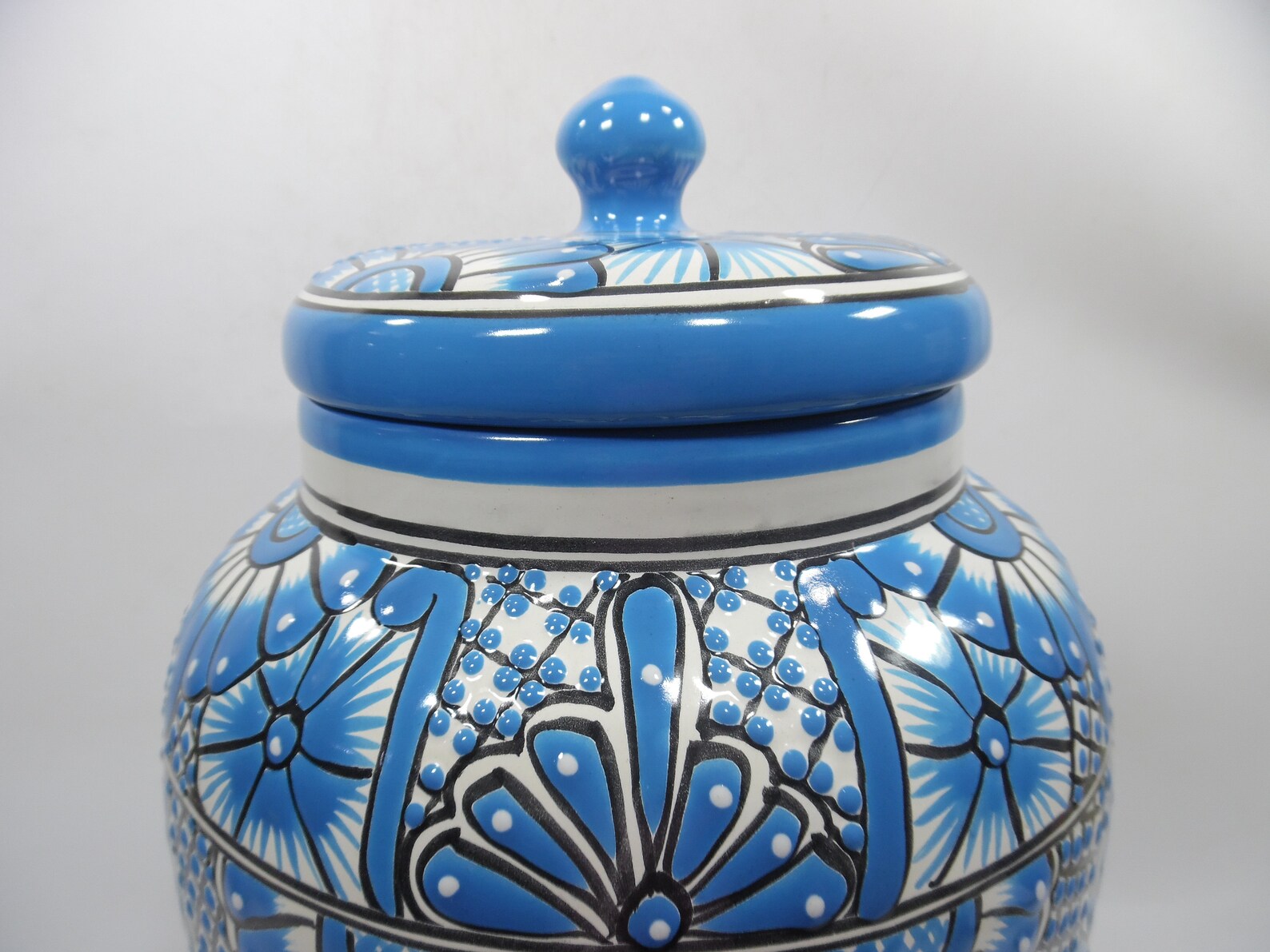 WATER CROCK Talavera Mexican Pottery Water Dispenser Glazed Etsy