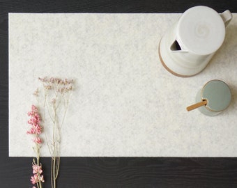 25 cm deep eco felt 4 mm table runner universal - length in desired size