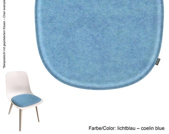 Coussin rembourré en feutre écologique adapté à la chaise Ikea Odger - Confort