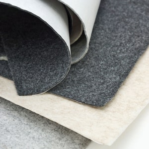 Eco felt 2 mm for caravans, campers, motorhomes, hobby, etc. Sold by the meter, 145 cm wide (optional self-adhesive)
