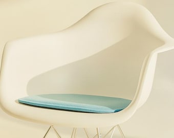 Padded Eco Felt Cushion suitable for Vitra and Hermann Miller Eames Fiberglass Armchair Daw, dax, dal, Rar, Rocker Felt cushion vegan - fair